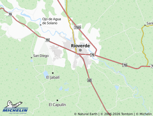 Mapa MICHELIN Acción Nacional - ViaMichelin