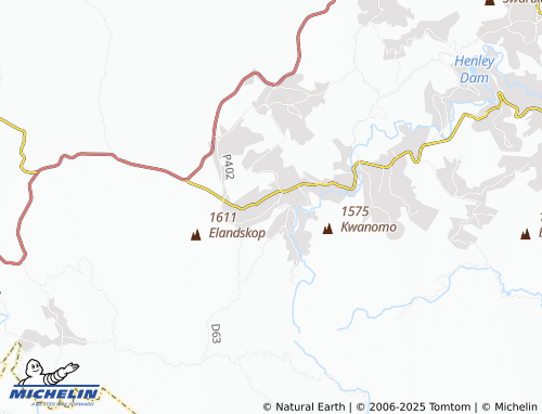 MICHELIN Songonzima map - ViaMichelin