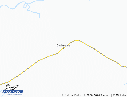 Mappa MICHELIN Gadarwara - ViaMichelin