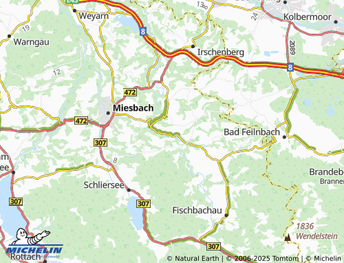 Mapa MICHELIN Ehgarten - ViaMichelin