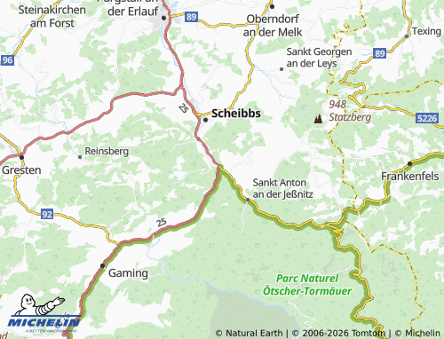 Mapa MICHELIN Neubruck - ViaMichelin