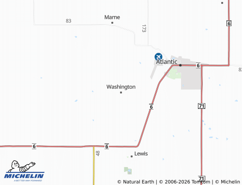 Mappa MICHELIN Washington - ViaMichelin