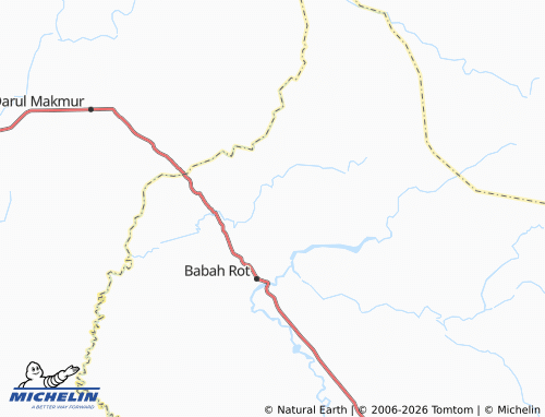 MICHELIN Ie Merah map - ViaMichelin