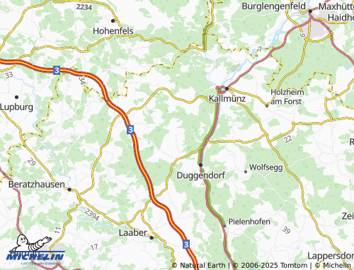 MICHELIN-Landkarte Hochdorf - ViaMichelin