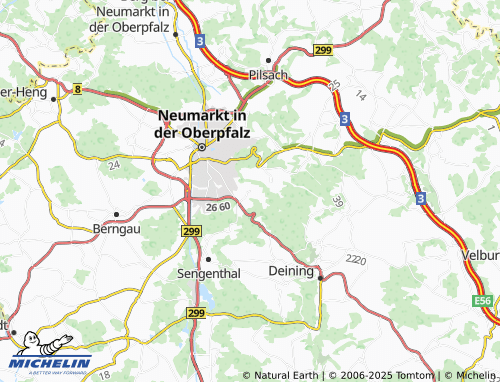 Carte MICHELIN Lähr - ViaMichelin