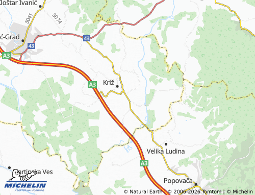 Mapa MICHELIN Novoselec - ViaMichelin
