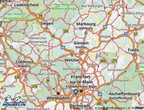 Mapa MICHELIN Lano-Dill - ViaMichelin