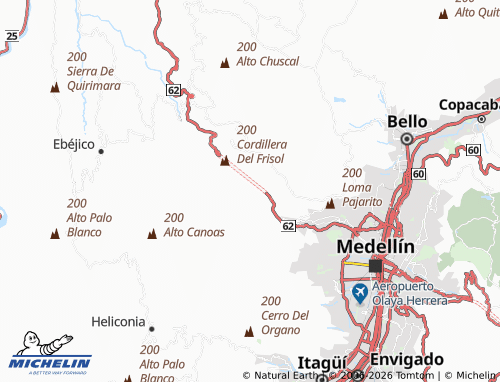 Mappa MICHELIN El Uvito - ViaMichelin