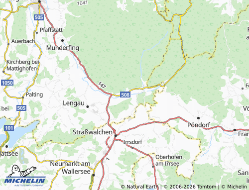 MICHELIN Mittererb map - ViaMichelin