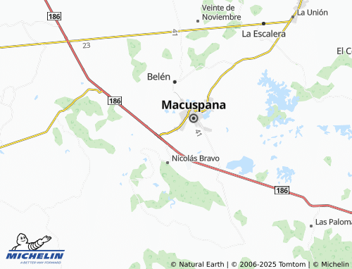 MICHELIN Buena Vista map - ViaMichelin