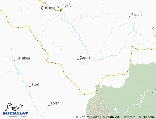 MICHELIN Çepan map - ViaMichelin