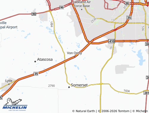 Mapa MICHELIN Von Ormy - ViaMichelin