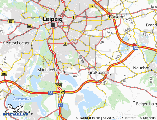 MICHELIN Meusdorf map - ViaMichelin