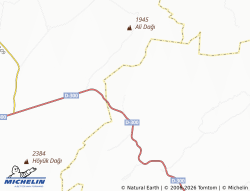 Mappa MICHELIN Erdoğan - ViaMichelin