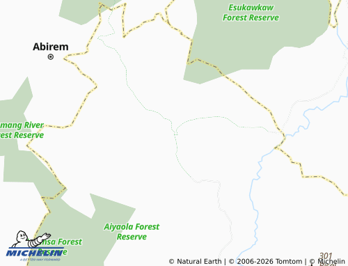 Mapa MICHELIN Asuom - ViaMichelin