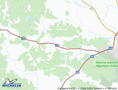 Mapa MICHELIN Vänge - ViaMichelin