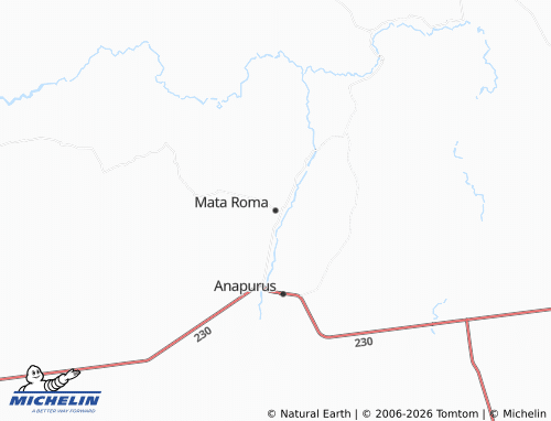 Carte MICHELIN Mata Roma - ViaMichelin