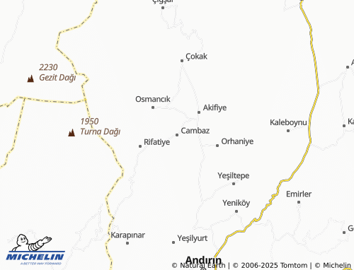 MICHELIN Cambaz map - ViaMichelin