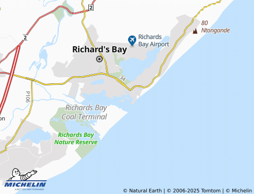 MICHELIN Tuzi-Gazi map - ViaMichelin