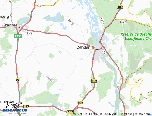 MICHELIN Klein-Mutz map - ViaMichelin