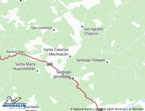 MICHELIN Gigante map - ViaMichelin
