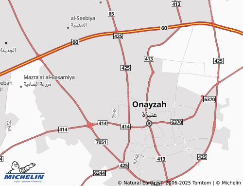 Kaart MICHELIN حي الرحمانية - ViaMichelin