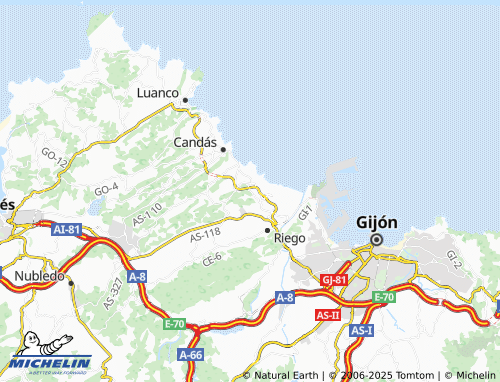 MICHELIN Les Arenes map - ViaMichelin