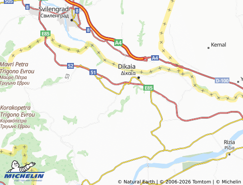 Carte MICHELIN Palli - ViaMichelin