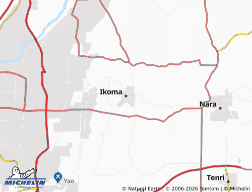 Mappa MICHELIN Ikoma - ViaMichelin