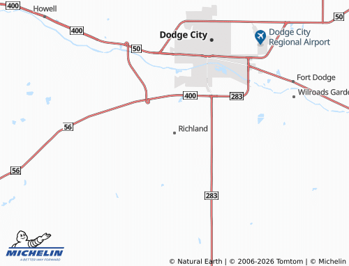 Mappa MICHELIN Richland - ViaMichelin