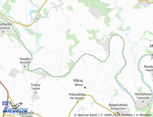 Mappa MICHELIN Synkiv - ViaMichelin