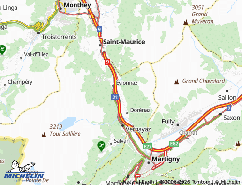 Mapa MICHELIN Collonges - ViaMichelin