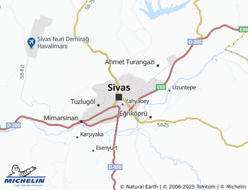 MICHELIN Bahtiyarbostan map - ViaMichelin