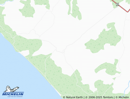 Kaart MICHELIN Ley Federal de Reforma Agraria Número Uno - ViaMichelin