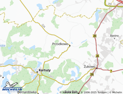 MICHELIN Kosowo map - ViaMichelin