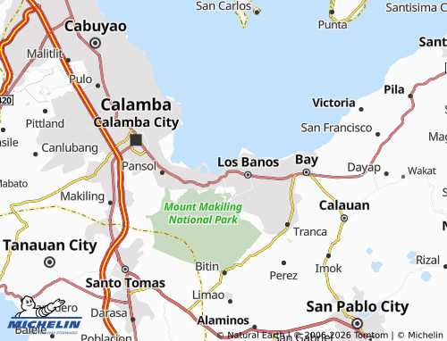 MICHELIN Tadlak map - ViaMichelin