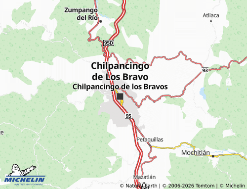 Carte MICHELIN Apantzingo - ViaMichelin