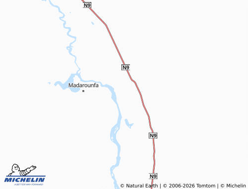 MICHELIN-Landkarte Shandalawa - ViaMichelin