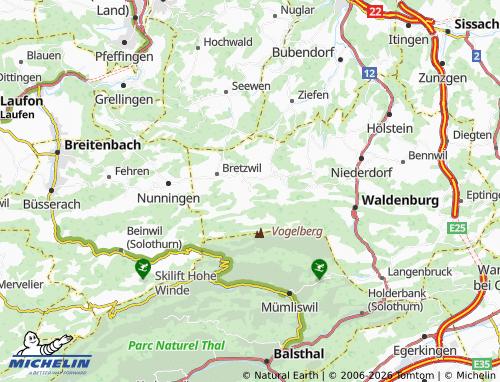 Mappa MICHELIN Lauwil - ViaMichelin