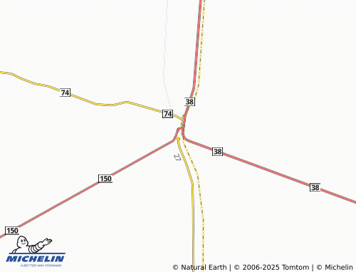 MICHELIN Patquía map - ViaMichelin