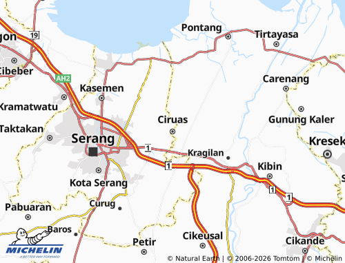 Mapa MICHELIN Ciruas - ViaMichelin