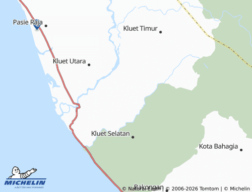 MICHELIN Durian Kawan map - ViaMichelin