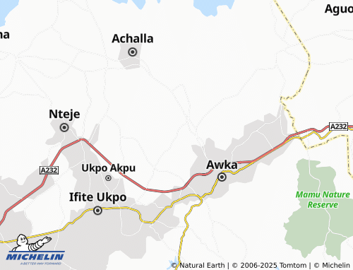 MICHELIN Isu map - ViaMichelin