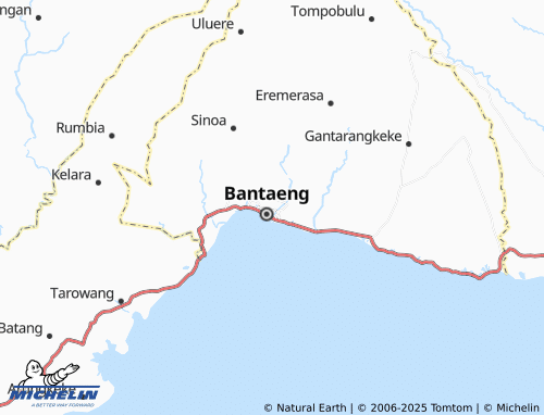 MICHELIN Pallantikang map - ViaMichelin
