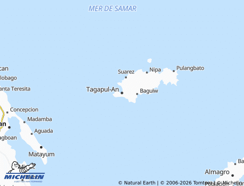 Mappa MICHELIN Tagapul-An - ViaMichelin