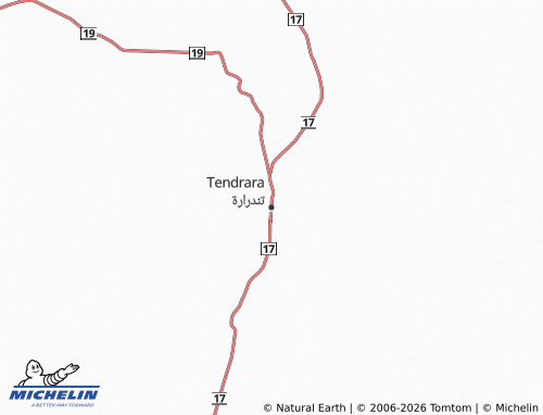 Mappa MICHELIN Tandrarah - ViaMichelin