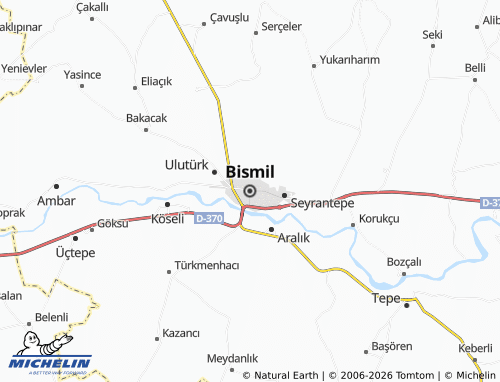 MICHELIN Bismil map - ViaMichelin