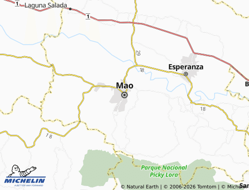MICHELIN Mao map - ViaMichelin