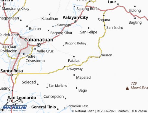 MICHELIN Patalac map - ViaMichelin