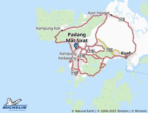 MICHELIN Langkawi International Airport map - ViaMichelin